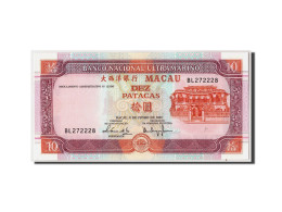 Billet, Macau, 10 Patacas, 2003, 2003-06-08, KM:77, NEUF - Macao