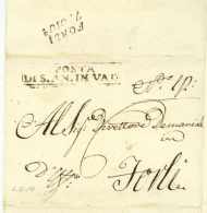 SANT'ANGELO IN VADO Pour FORLI - 1814 - 1. ...-1850 Prephilately