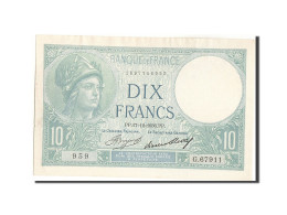 Billet, France, 10 Francs, 10 F 1916-1942 ''Minerve'', 1936, 1936-12-17, SUP - 10 F 1916-1942 ''Minerve''