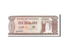 Billet, Guyana, 10 Dollars, 1966, Undated (1966-1992), KM:23f, NEUF - Guyana