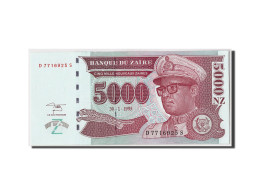 Billet, Zaïre, 5000 Nouveaux Zaïres, 1995, 1995-01-30, KM:69, NEUF - Zaire