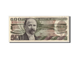 Billet, Mexique, 500 Pesos, 1984, 1984-08-07, KM:79b, NEUF - Mexico