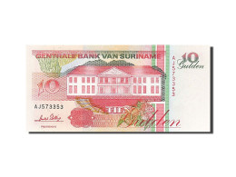 Billet, Suriname, 10 Gulden, 1991-1997, 1996-12-01, KM:137a, NEUF - Surinam