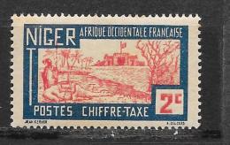 Types De 1927 : Chiffre Taxe : N°9 Chez Y Et T. (Voir Commentaires) - Neufs