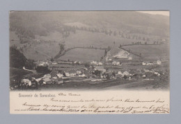 AK BE Sonceboz 1903-12-19 Ambulant Gesamtansicht Foto Guggenheim - Sonceboz-Sombeval