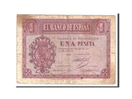 Billet, Espagne, 1 Peseta, 1937, 1937-10-12, KM:104a, B - 1-2 Pesetas