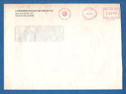209521 / 1990 - 0270 P. - HELSINKI Meter Stamp VAKUUTUS TURVAA , Motor Insurers' Association  Finland Finlande Finnland - Briefe U. Dokumente