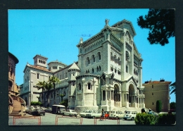 MONACO  -  The Cathedral  Used Postcard As Scans - Kathedraal Van Onze-Lieve-Vrouw Onbevlekt Ontvangen