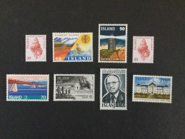 1977 **) Fight Rheumatism  Michel 526 + 537 + 2 X 576 + 534 + 536 + 538 + 561 - Unused Stamps