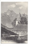 14550 -  Gryon Eglise Et Dents Du Midi - Gryon