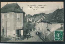 LES AVENIERES - La Route De Buvin (1908) - Les Avenières