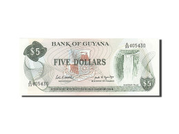 Billet, Guyana, 5 Dollars, 1966, 1989, KM:22e, SPL - Guyana