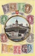 Schaffhausen - Eidg. Post Mit Briefmarken/Timbres - Andere & Zonder Classificatie