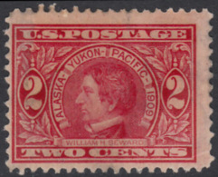 !a! USA Sc# 0370 SINGLE (gum Disturbed) -William H. Seward - Neufs