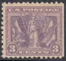 !a! USA Sc# 0537 MNH SINGLE (right Side Cut) - "Victory" And Flags Of The Allies - Nuovi