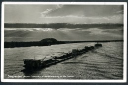 Deggendorf, Bayer. Ostmark, Abendstimmung An Der Donau, Feldpost 27.3.1942, Briefstempel,freig. RLM - Deggendorf