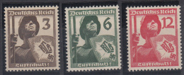 DUITSE RIJK - Michel - 1937 - Nr 643/45 - MNH** - Unused Stamps