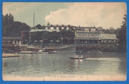 CPA  - VAL DE MARNE - NOGENT SUR MARNE - VUE SUR LA MAISON CONVERT - Petite Animation - LL / 20 - Nogent Sur Marne