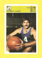 Svijet Sporta Card - Basketball, Rato Tvrdić, Jugoplastika     120 - Basketball