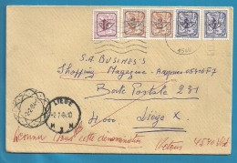 V790+V802P+V804P (preo) Op Brief Met Stempel VISE Naar LIEGE, DIAMANT-stempel - Typos 1967-85 (Lion Et Banderole)