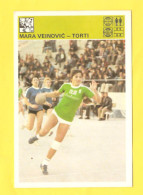 Svijet Sporta Card - Handball, Mara Veinović - Torti     232 - Handball