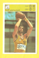 Svijet Sporta Card - Basketball, Duje Krstulović, KK Jugoplastika Split     261 - Basket-ball