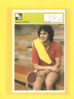 Svijet Sporta Card - Table Tennis, Special Edition, Autogram, Signature Card, Davor Jurčić, RRR - Table Tennis