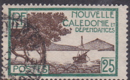 New Caledonia SG 145 1928 Definitives  25c Brown And Green Used - Gebraucht