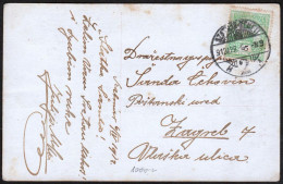 Hungary 1912, Card Szatmárnémeti To Zagreb W./postmark "Szatmárnémeti", Ref.bbzg - Cartas & Documentos