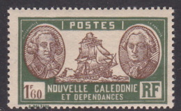 New Caledonia SG 169 1928 Definitives 1 F 60c Brown And Green MNH - Nuovi