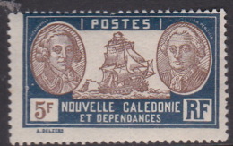 New Caledonia SG 176 1928 Definitives 5F Brown And Blue MNH - Unused Stamps