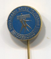 VOLLEYBALL Pallavolo - Federation VOJVODINA  Serbia, Vintage Pin Badge, Enamel - Volleyball