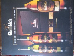 Coffret Collector GLENFIDDICH 3 X 20 Cl (Vides) 6 Scans - Mignonnettes