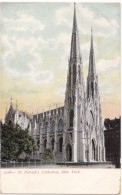 St. Patrick's Cathedral, New York, Early 1900s Unused Postcard [17497] - Kerken