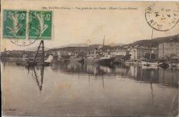 CPA Corse Corsica BASTIA Circulé - Bastia