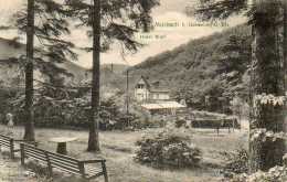 CPA - MURBACH (68) - Environs De Guebwiller , Vue De L'Hôtel Wolf En 1909 - Murbach