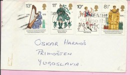 Letter, 1976., Great Britain / Postmark Remember To Use The Post Code - Non Classés