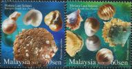 MY0528 Malaysia 2015 Shellfish Pearls 2v MNH - Malaysia (1964-...)