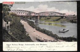 Cpa D'australie  -  Albert Railway BRIDGE, INDOOROOPILLY- Near  BRISBANE  ODB13 - Brisbane