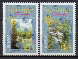 Géorgie - Georgia - 2001 - Yvert N° 295 & 296 **  - Europa - Georgia