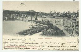 LUCERNA PROMENADE 1902 VIAGGIATA FP - Luzern