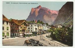 GRINDELWALD BAHNHOFPLATZ UND WETTERHORN NV  FP - Grindelwald