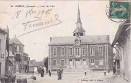ROISEL - Hôtel De Ville - Animé - Roisel
