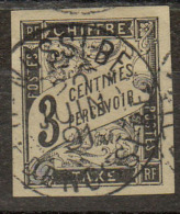 #100# COLONIES GENERALES TAXE N° 3 Oblitéré Nossi-Bé - Postage Due