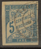 #100# COLONIES GENERALES TAXE N° 18 Oblitéré Papeete (Tahiti) - Portomarken