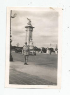 Photographie 9 X 6.2  , Militaria , Militaire , PARIS , 1935 - War, Military