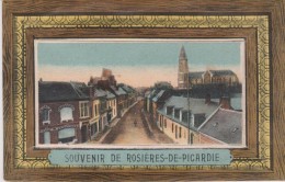 Souvenir De  (80) ROSIERES DE PICARDIE ( Carte à Système SANS Dépliant Mini -vues ) - Andere & Zonder Classificatie