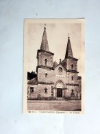 Carte Postale Ancienne : VILLEFAGNAN : Le Temple - Villefagnan