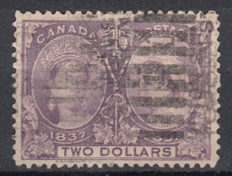 Canada 1897 Jubilee, Cancelled, Sc# 62, SG 137 - Used Stamps