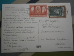 VATICAN VATICANE VATICANO TIMBRE STAMP LETTER COVER LETTRE ENVELOPPE ENV PLI CARTE CARD - Machines à Affranchir (EMA)